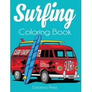 Surfing Coloring Book, (Paperback)