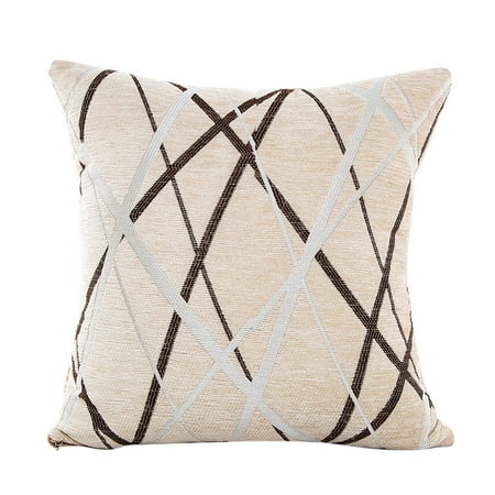 - Plush Pillow Sofa Waist Throw Cushion Cover Home Decor Cushion Cover Case