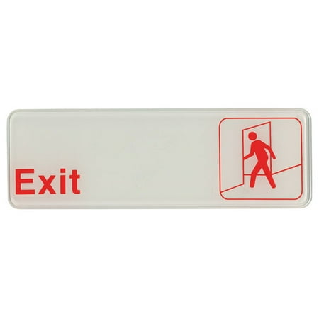 Update International Self Adhesive Exit Sign