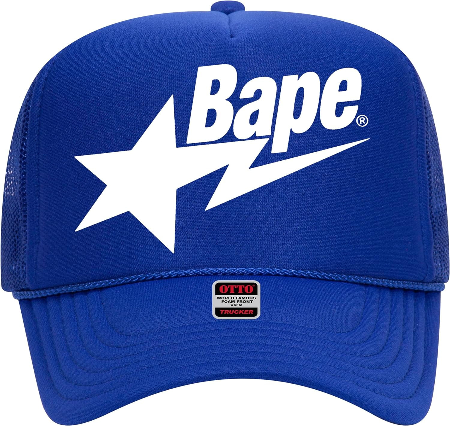 Bathing Ape Star Trucker Hat - Premium Snapback for Men and