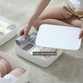 thumbnail image 1 of Stackable White Organizer Bins Clothes Storage Baskets for Household Storage Organization, 1 of 4