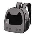 thumbnail image 4 of Mochila para gatos Portador de mascotas Durable Ventilación portátil Yinane Bolsas de viaje para gatos, 4 of 8