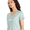 thumbnail image 4 of George Women's V-Neckline Sleep Tee, 4 of 6