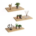 thumbnail image 1 of Repisas Flotantes Redlemon de Madera 3 Piezas de 30x15 cm Estantes tipo Librero, 1 of 7