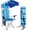1pack Stripe Blue, variant on Portable Camping Chair with Canopy - Folding Chair with Canopy, Durable 600D Oxford Canopy Chair for Camping, Beach, Picnics, Fishing & Sports