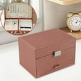 thumbnail image 1 of Caja de joyería Organizador de almacenamiento de joyas con cajones Caja de joyería de múltiples capas para mujeres Niñas Día de San Valentín shamjiam Caja de almacenamiento de joyas, 1 of 8