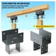thumbnail image 3 of Soporte de amarre para postes WOWACE para madera de poste a viga de 4x4, 3 of 6