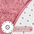 thumbnail image 3 of Fluffy Circle Round Rug 4'X4' for Kids Room, Furry Carpet for Teen Girls Bedroom, Shaggy Circular Rug for Nursery Room, Fuzzy Plush Rug for Dorm, Cute Room Decor, 3 of 8