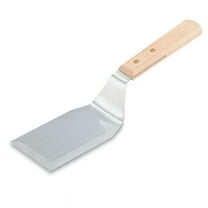 Vollrath 48080 Beveled Edge Hamburger Turner with Wood Handle