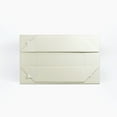 thumbnail image 5 of Geoto 6.9"×6.9"×2.36" A6 Square Size Luxury Rigid Foldable Magnetic Closure Collapsible Gift Packaging Boxes(Ivory with Ribbon), 5 of 6