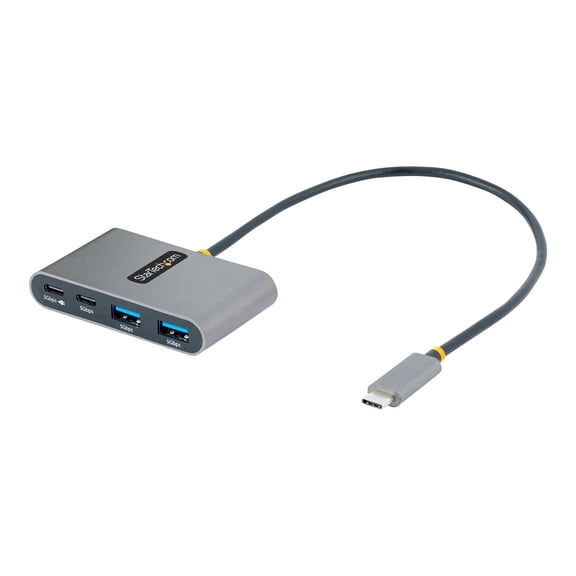 StarTech 4-Port USB-C Hub with 100W Power Delivery Pass-Through