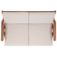 thumbnail image 6 of SAFAVIEH Dryad Mid Back Acacia Wood Outdoor Patio Bench, Natural/Light Grey, 6 of 12