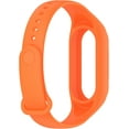 thumbnail image 4 of KOMI Soft Silicone Bands with Bumper Case Compatible with Xiaomi Mi Band 9,Sport Strap with Protective Cover Replacement for Xiaomi Mi Band 9 Smartwatch Orange, 4 of 4