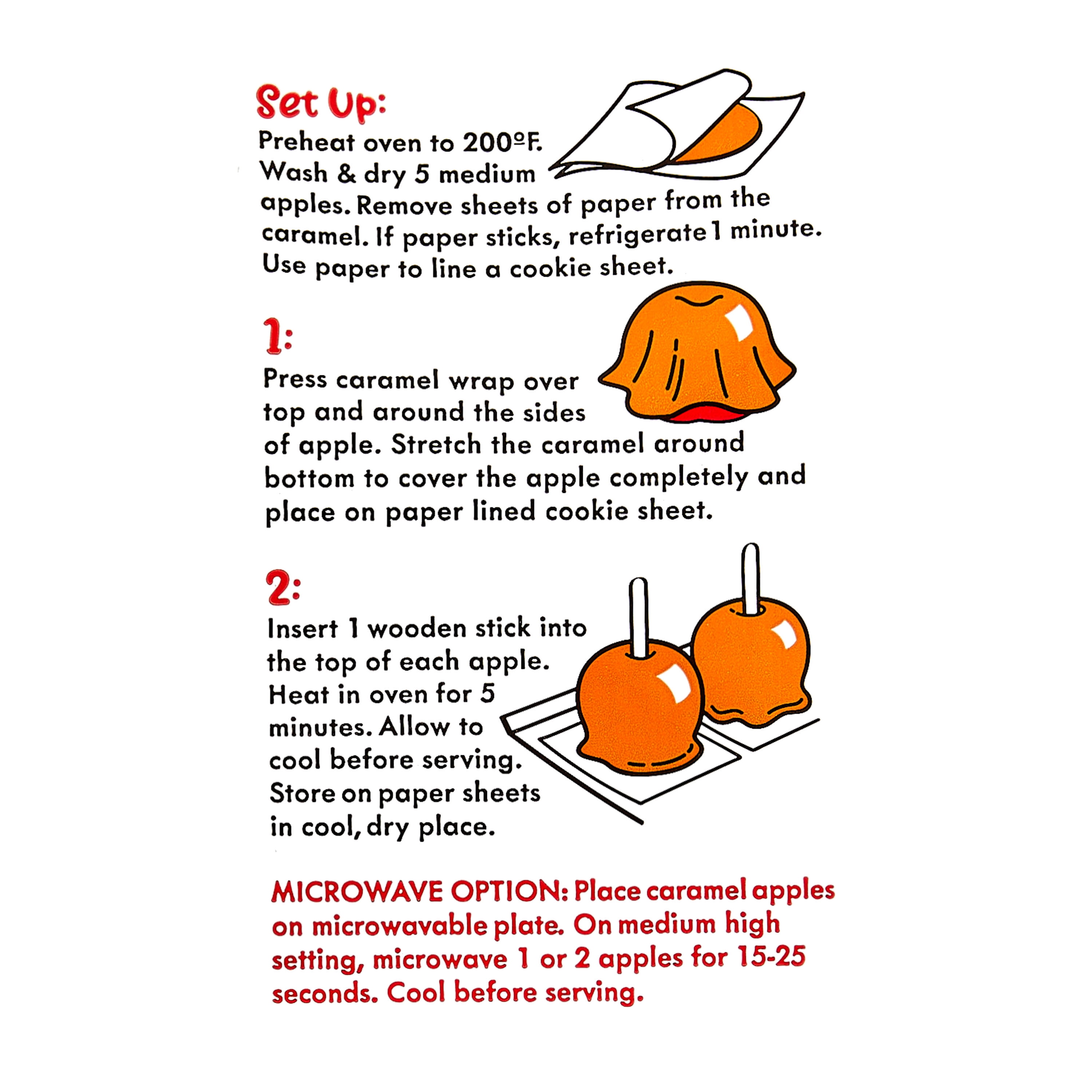 Concord Foods Simply Concord Caramel Apple Wrap, 6.5 oz Package