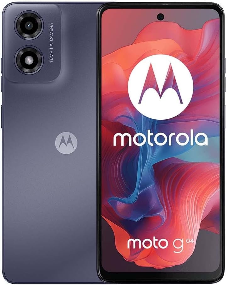 Motorola Moto G04 GSM Unlocked Smartphone XT2421-2, 6.56