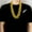 C, variant on Funny Gift Gold Necklace For Men Women Gold Chain 80s 90s Rapper Punk Hop Necklace Shooting Prop Jewelry Accessory