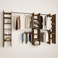 thumbnail image 2 of closet 3 torres melamina nogal ingles, 2 of 6