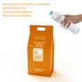 thumbnail image 4 of EUDIDV Portable Lamp Water Lamp Emergency Water Lamp Portable Outdoor Camping Lights LED No-charge Emergency Light Suitable for Outdoor Activities Sustainable Use for 140 Hours Bright Camping Lamp, 4 of 7