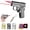 black, variant on Foldable Torch Windproof Lighter, Cool Red Jet Flame Butane Lighter for Men - Refillable, Gift Box Included, Without Gas