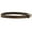 Brown, variant on Genuine Leather Dog Collar 8"-9.5" Neck for Smallest Breeds and Young Puppies Black