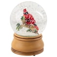 thumbnail image 5 of Northlight Cardinal on Branch Musical Christmas Snow Globe - 5.5" - Red, 5 of 7