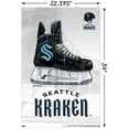 thumbnail image 3 of NHL Seattle Kraken - Drip Skate 20 Wall Poster, 22.375" x 34", 3 of 6