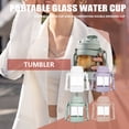 thumbnail image 3 of Botella de agua Billuyoard con pajita 470ml Verde, 3 of 6