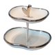 thumbnail image 1 of Bandeja para servir aperitivos, multifuncional, para fiestas, frutero decorativo Blanco Plata, 1 of 9