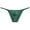 Dark Green, variant on Men Briefs Shiny Enhance Bikini Bulge Pouch Ruched Skimpy Underwear Light Blue L