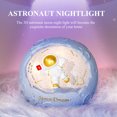 thumbnail image 3 of Lámpara de escritorio de astronauta 3D adorno de escritorio luces nocturnas de planeta de resina bonitas para dormitorio, 3 of 5