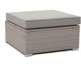 thumbnail image 2 of COSIEST Outdoor Ottoman Wicker Sectional Sofa Set with Warm Gray Cushion, 2 of 5