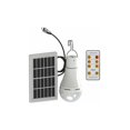 thumbnail image 1 of BR 1 pieza Bombilla solar LED con control remoto, 9 W, 1 of 5