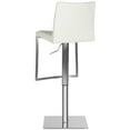 thumbnail image 6 of SAFAVIEH Ember Swivel Bar Stool White, 6 of 6