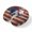 Red, White, Blue, variant on Neck Pillow Ergonomic Memory Foam U Shaped Pillows,Farmhouse Patriotic Chicken Soft Portable Neck Head Support Cushion Pillow for Travel Airplane Car Office Use,American Flag Vintage Wood Board