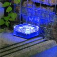 thumbnail image 3 of Bewildely Cubo de hielo solar Luz de vida Cubo de hielo a prueba de agua Luz de piso Sin cableado Luz solar cuadrada subterránea LED con 4 cuentas LED Iluminación y accesorios No.2 Bewildely HA027589-02, 3 of 6