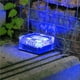 thumbnail image 3 of Cubo De Hielo Solar Luz De Vida Cubo De Hielo A Prueba De Agua Luz De Piso Sin Cableado Luz Solar Cuadrada Subterránea Led Con 4 Cuentas Led Para Jardín De Patio Serendint HA027589-02, 3 of 7