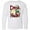 AA-White, variant on Inktastic Deck the Halls in Green and Red Plaid with Christmas Bulb Long Sleeve Youth T-Shirt