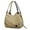 Khaki - Large Size, variant on CNV Women's Multi-pocket Shoulder Bag Fashion Cotton Canvas Handbag Tote Purse