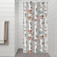 thumbnail image 2 of White Forest Fairy Pattern Shower Curtain 36"x72" ,Bathroom Decorative Shower Curtains Set with 12 Hooks,Modern Waterproof Washable Shower Curtain, 2 of 6