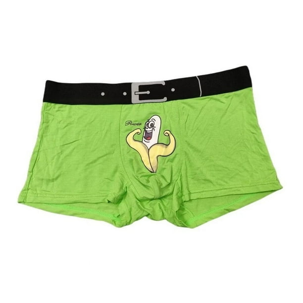 2023 New Men s Panties With Wolf Cartoon Novelty Boxer Shorts Mens