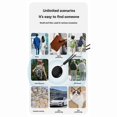 thumbnail image 2 of 4 PCS GPS Tracker Key Finder Finder Airtag for IOS White, 2 of 5