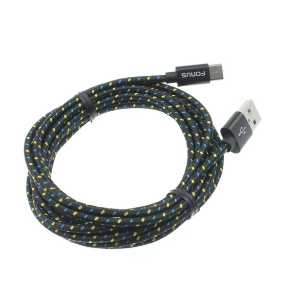 10ft USB Cable for Nokia C200/C100 Phone - Type-C Charger Cord Power Wire USB-C Long Y4R for Nokia C200/C100 Models