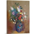 thumbnail image 1 of ARTCANVAS Bouquet of Flowers 1905 Canvas Art Print by Odilon Redon - Size: 40" x 26" (1.50" Deep), 1 of 9
