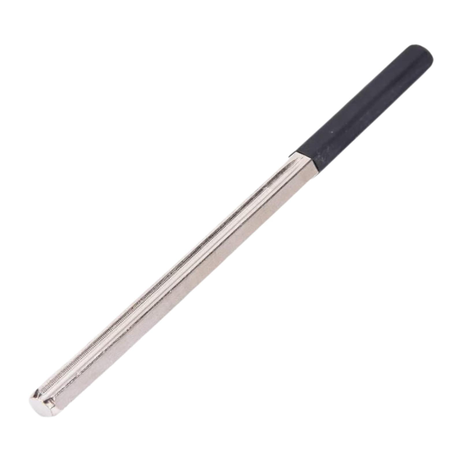 LeeQinersw Guitar Fret End Dressing File 3 Edges Polishing Repair Luthier Tool for Electric
