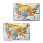 Kappa Books Publishers United States Wall Map 40 x 28 Poster Pieces