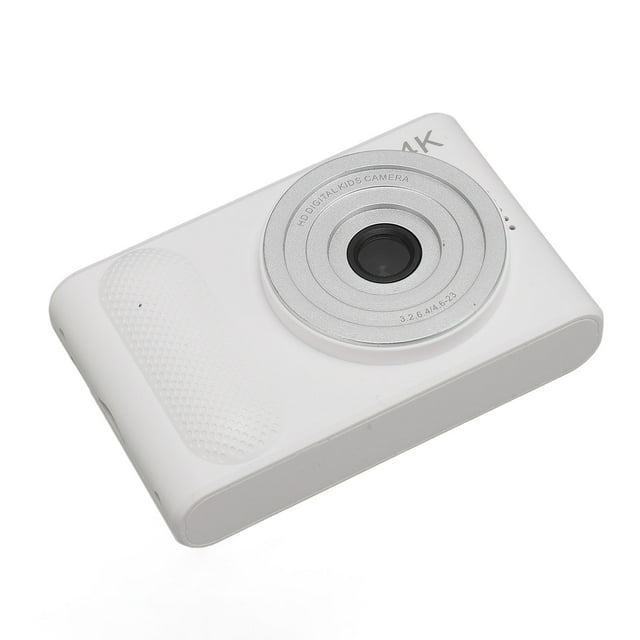 Cámara Digital 4K, Cámara de Vlogging de 48 MP Para Niños, Cámara Compacta de Apuntar y disparar, Zoom 16x, Cáras Portátiles Antivibración para adolescentes, Niños,