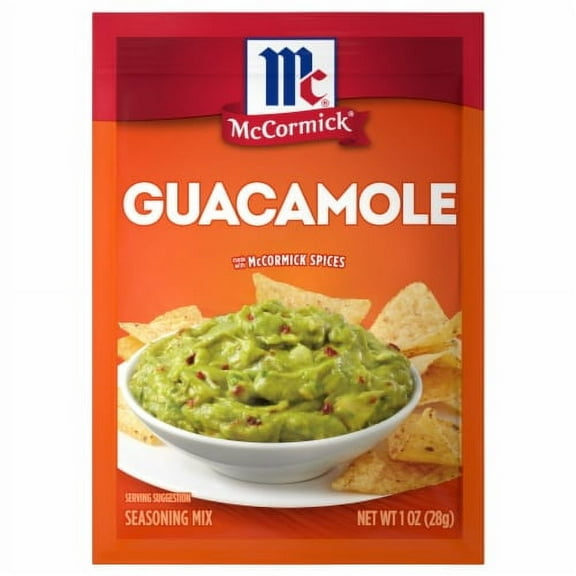 Pack of 2 - McCormick Guacamole Seasoning Mix 1 oz