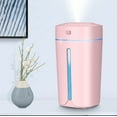 thumbnail image 1 of BAOPAI USB Charging Mini Humidifier Silent Portable for Home and Car with 7 Color LED Lights 350ml Capacity Auto Shut Off, 1 of 3