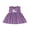 Purple, variant on RUINIXCW Kids Toddler Baby Girl Gingham Plaid Dress Little Baby Girls Summer Tank Dress Ruffled Collar Embroidery Sweet A-line Dress 12 Months-5 Years