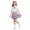 Purple A, variant on Girls' JK School Uniform Outfit Cute 2 Piece Set with Bow Tie Shirt and Pleated Skirt,3T-13Y Pink 9-10 Years